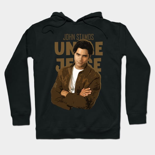 Uncle Jesse Hoodie by nikalassjanovic